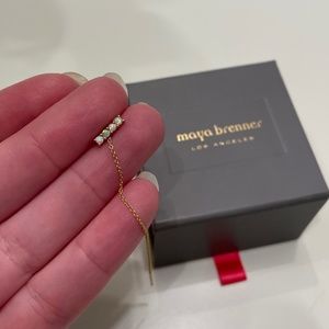 Maya Brenner x Alli Webb Opal Threader